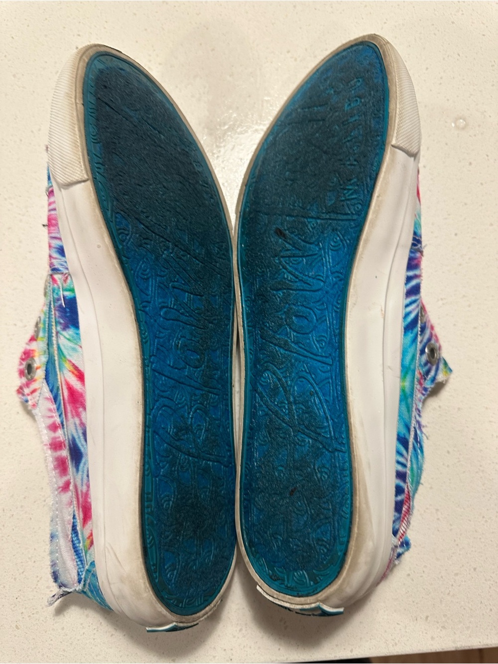 Tie-Dye Slip-On Sneakers Blowfish 9 - Picture 7 of 10